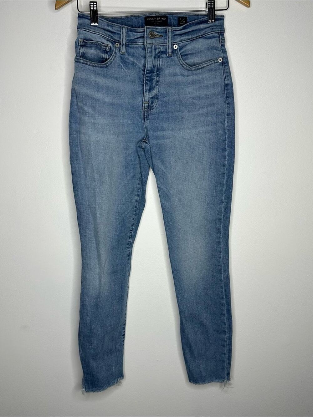Lucky Brand Size 6 High Rise Skinny Bridgette Ankle Jeans